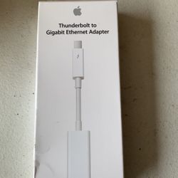 Thunderbolt To Gigabit Ethernet Adapter