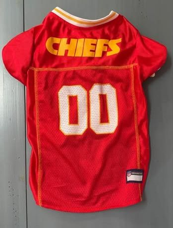 Large Dog Costume NFL Chiefs Jersey just $5