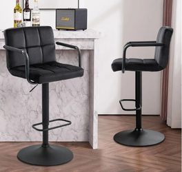 BLACK BAR STOOLS SET 2 OR 4 PCS 👉 35.00 EACH 👈💥 BRAND NEW 💥