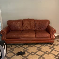 Vintage Leather Couch