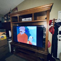 Entertainment center Wood tv stand Wood 