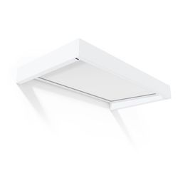 Palram - Canopia Sophia 1600 5' X 3' Awning - White/Mist