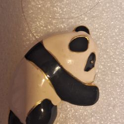 Panda Brooch 