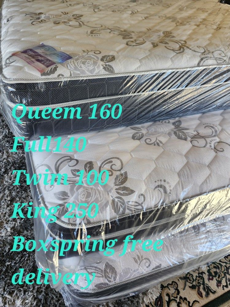Mattress Pillow Top New