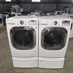 Washer And Electric Dryer 🐛 FREE DELIVERY AND INSTALLATION 💦