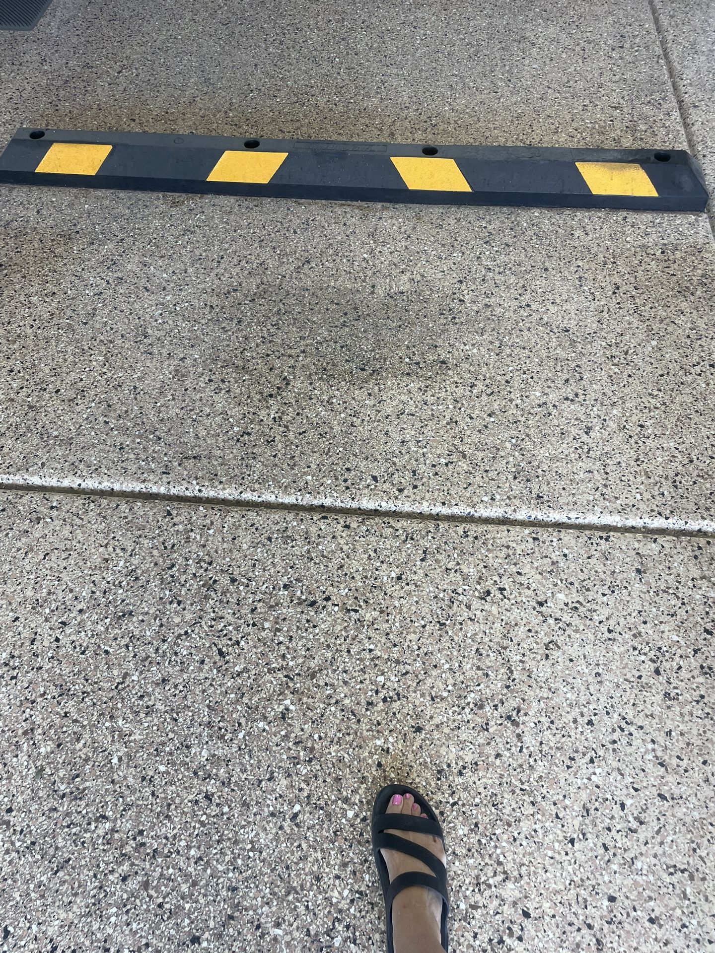 Parking Garage Door Stopper 