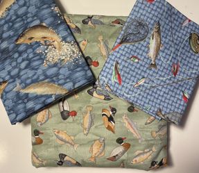 Fishing Themed Fabrics 