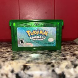 Pokemon Emerald Authentic Game Cartridge 