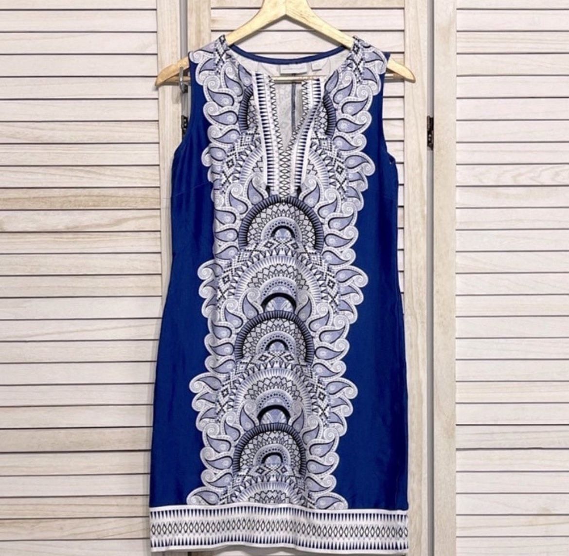 NWOT New York & Company Paisley Tunic Dress Size S PRICE FIRM