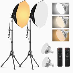 Illuminate Your Creativity: Soonpho Softbox Lighting Kit