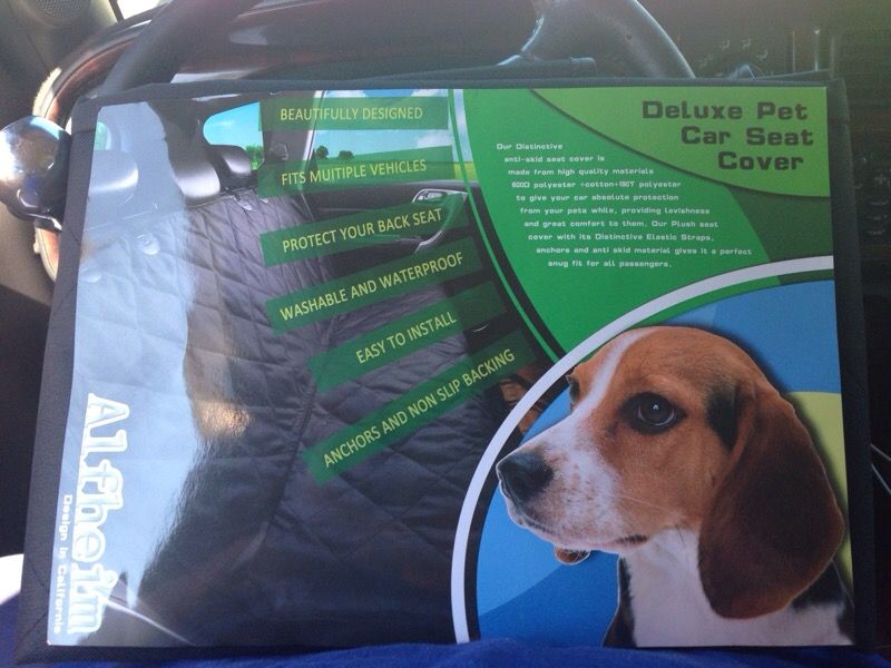 DELUXE PET CAR SEAT COVER