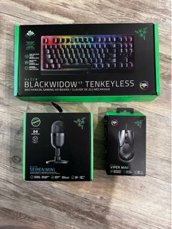 Razer Mic/Mouse/Keyboard