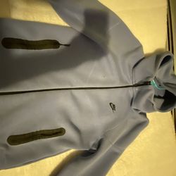 Blue Nike tech , size large ,