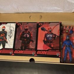 G.I. Joe Haslab Hiss tank 4 figure set - No Hiss Tank