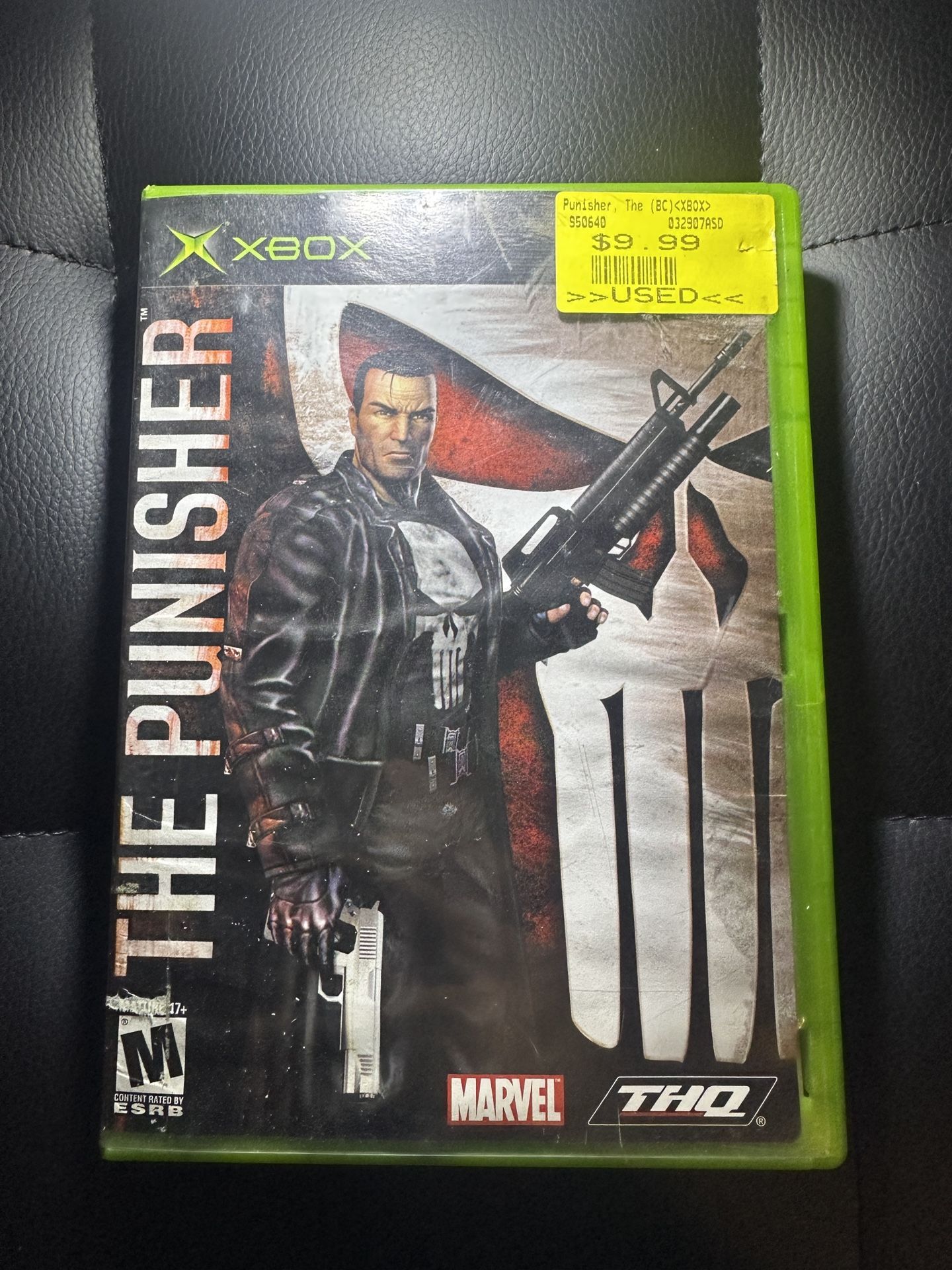 The Punisher (Microsoft Xbox, 2005) Complete W/Manual - Tested & Working