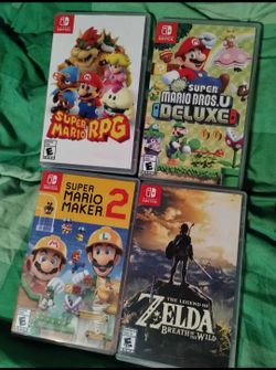 Nintendo switch games, $45 each