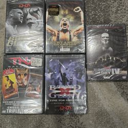 Tna Wrestling  DVDs Brand New