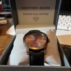 Dazzling Blue Sapphire Watch