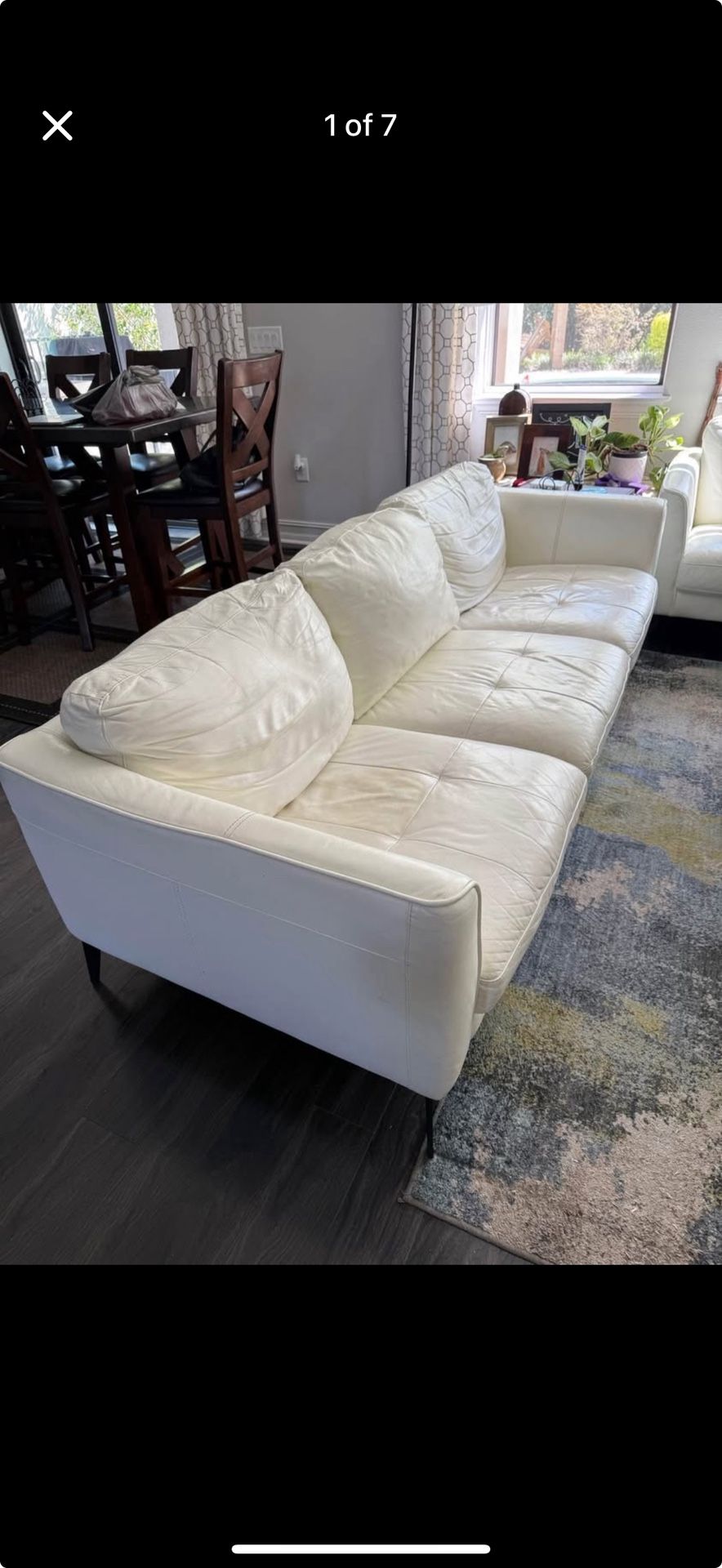 3 piece leather Sofa