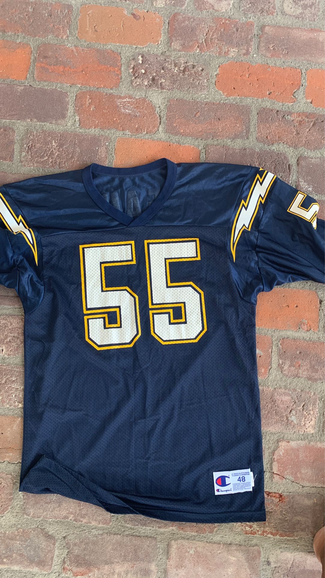 New San Diego Chargers Junior Seau #55 Game Football Jersey Sty 479429-491  Sz XL L for Sale in Dallas, TX - OfferUp