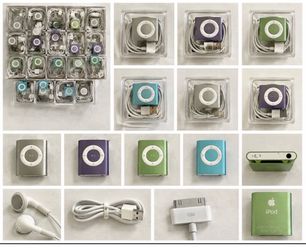 iPod lot of 19 Shuffles (boxed) – bulk sale-Brand New- Never Used.