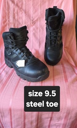Size 9.5 Thorogood Steel Toe Boots