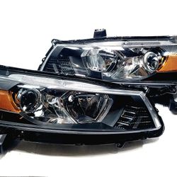 HEADLIGHTS FOR 08-12 HONDA ACCORD COUPE 