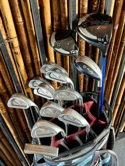 Ping Golf Club Set - Odyssey Putter, Callaway Bag