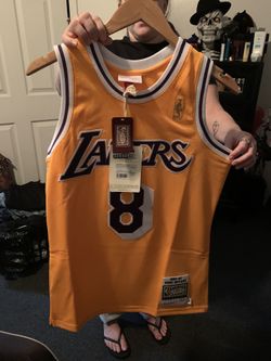 Authentic Mitchell & Ness Rookie Kobe Bryant Jersey (S)