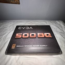 EVGA 500 BQ Power Supply 
