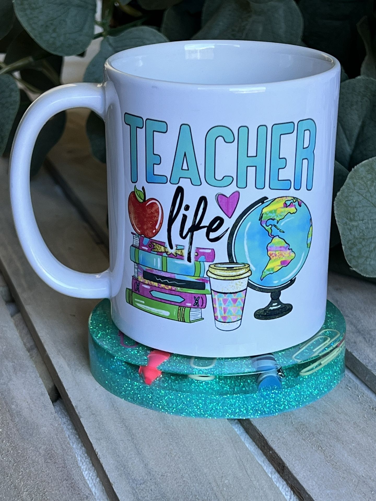 Personalized Teacher Coaster
