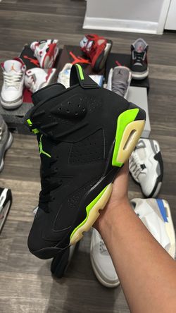 Electric green 6s Sz 10.5 no box