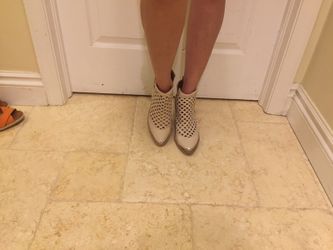 Jeffrey Campbell cowboy short boots size 8