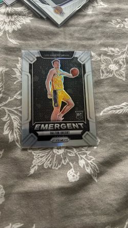 2024-25 Panini Prizm Dalton Kneght Emergent / Silver
