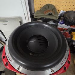 Orion Hcca 12inch 2500rms D2 $500