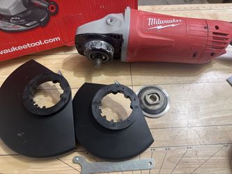 Milwaukee 6088-30 7"/9" Angle Grinder 15 Amp Corded - TESTED WORKS - AS-IS