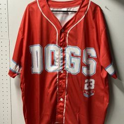 CHICAGO DOGS Baseball Jersey Size XXL Game Give Away 5/12/23 Opening Day
