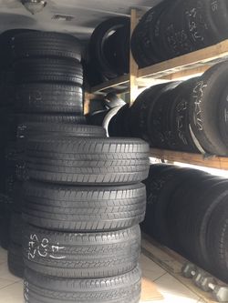Used and new tires