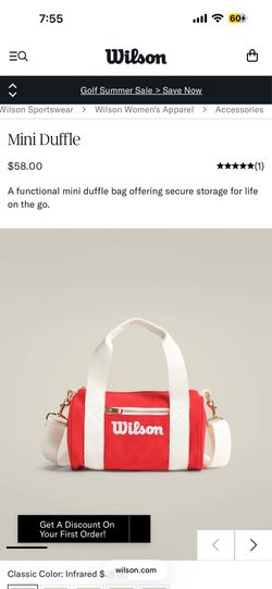 Wilson mini duffle