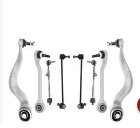 8 pieces front suspension control arm kit for bmw