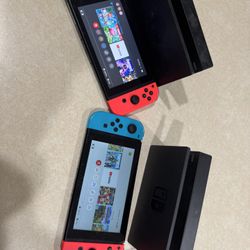 Nintendo Switch With Docking Station X2 Available
