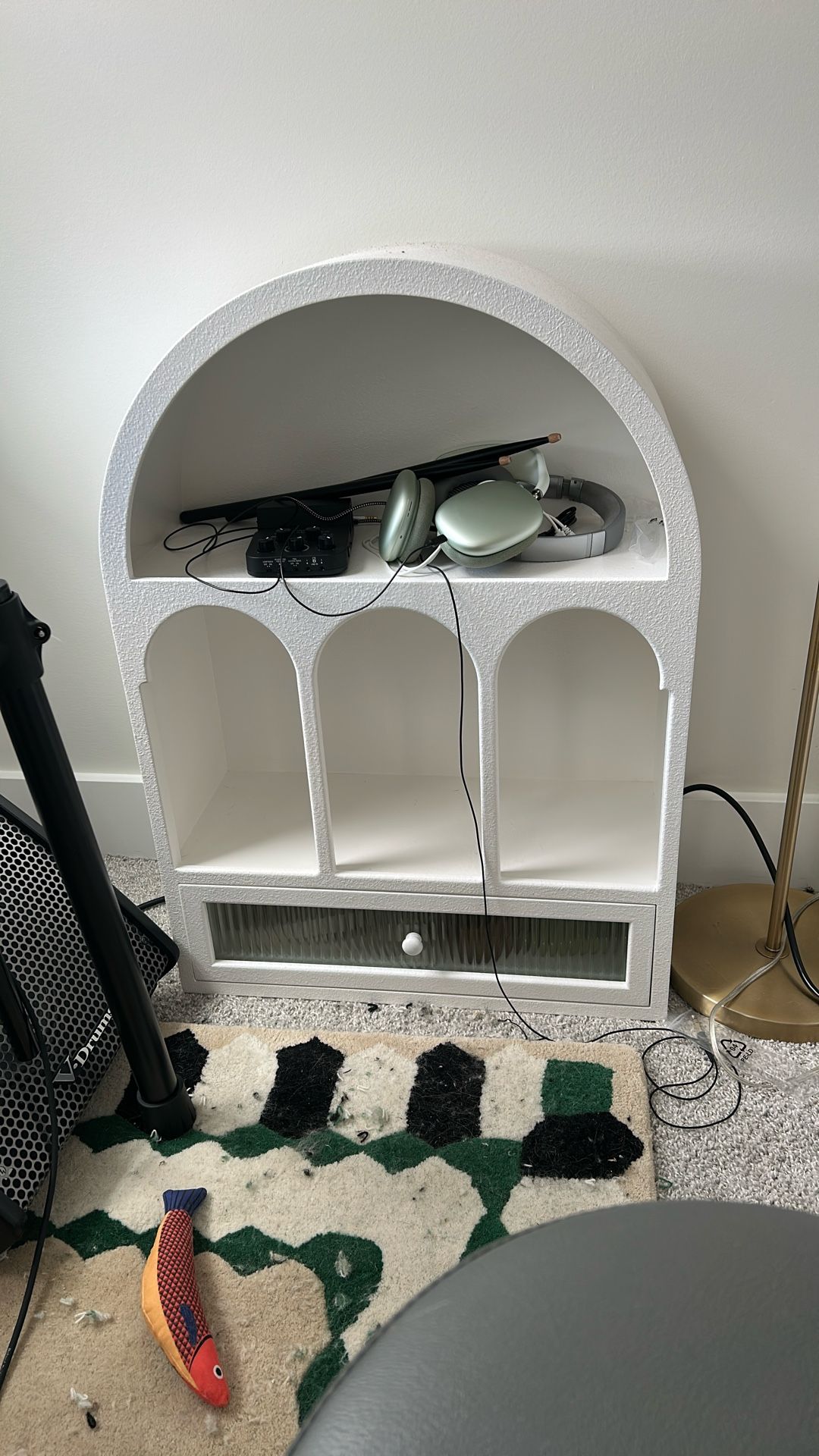 Modern Arch Display Shelves – Decorative Bookshelf / Organize