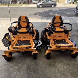 Cub Cadet Ultima ZT1 50 in. Fabricated Deck 23HP V-Twin Kawasaki FR Series Engine Dual Hydro Drive Gas Zero Turn Riding Lawn Mower