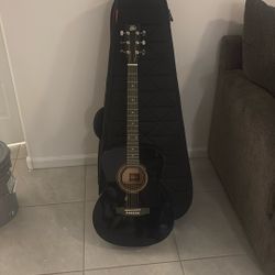 rogue guitar and case road runner 