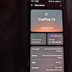 One Plus 13 512 Gb