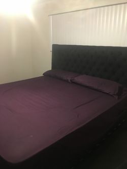 King Size bed And frame