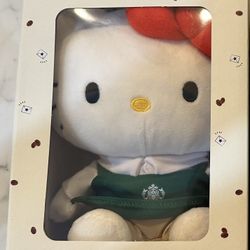 Hello Kitty Starbucks Plush Doll