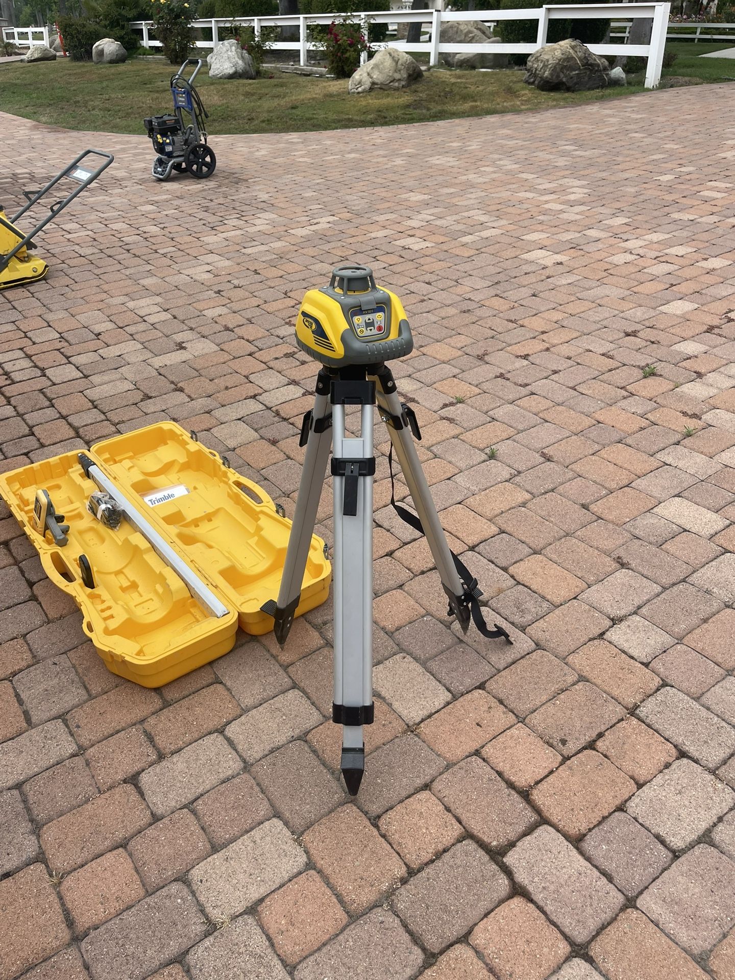 Grade Checker Laser Transit