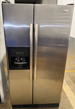 Whirlpool Stainless Steel Side-by-Side Refrigerator