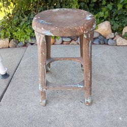 Metal Stool Small  Kitchen Step Stool (Cow Milking Stool)